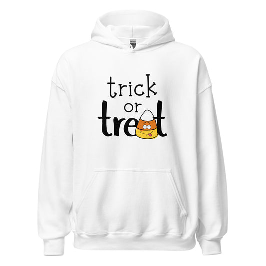 Trick or Treat candy corn Unisex Hoodie