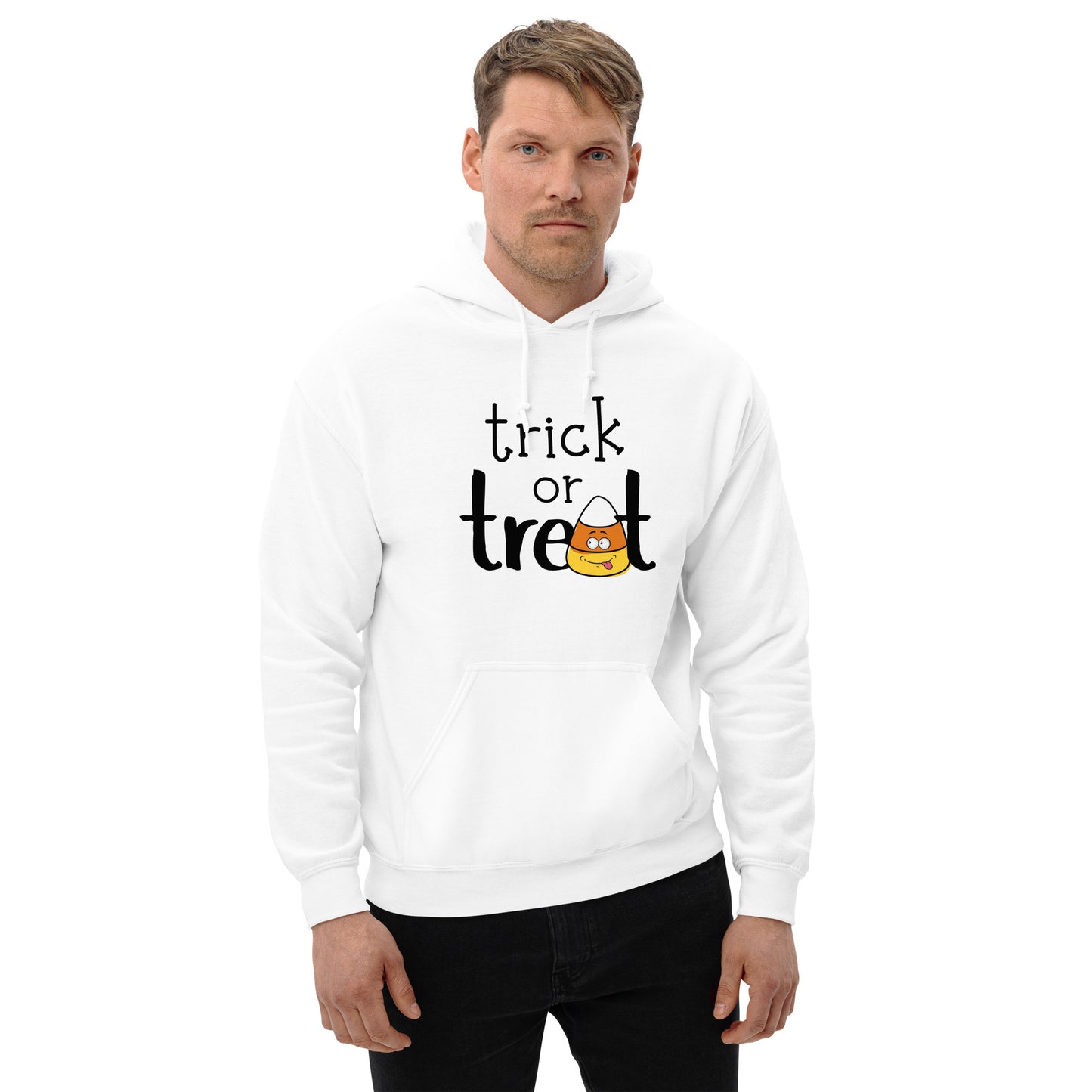 Trick or Treat candy corn Unisex Hoodie