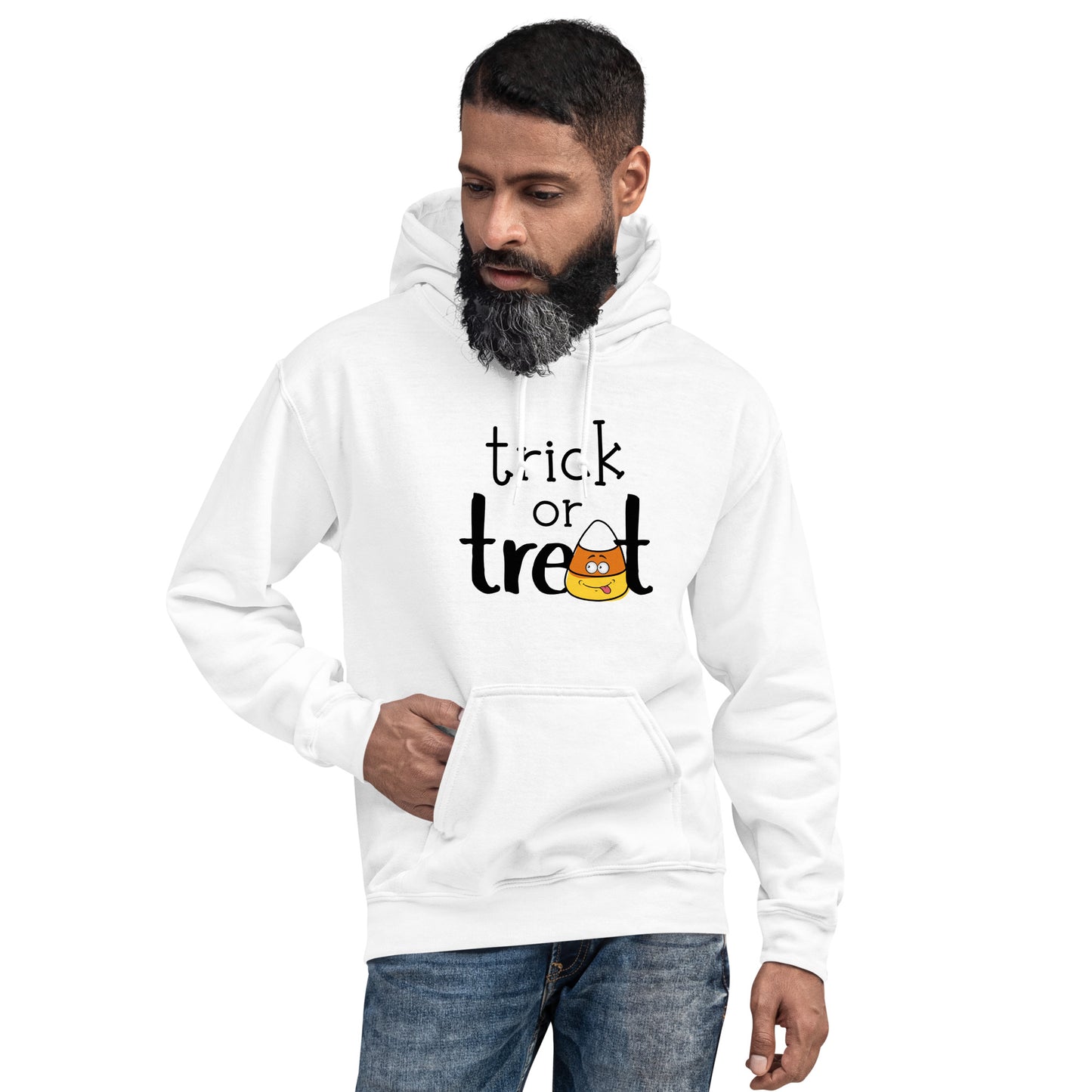 Trick or Treat candy corn Unisex Hoodie