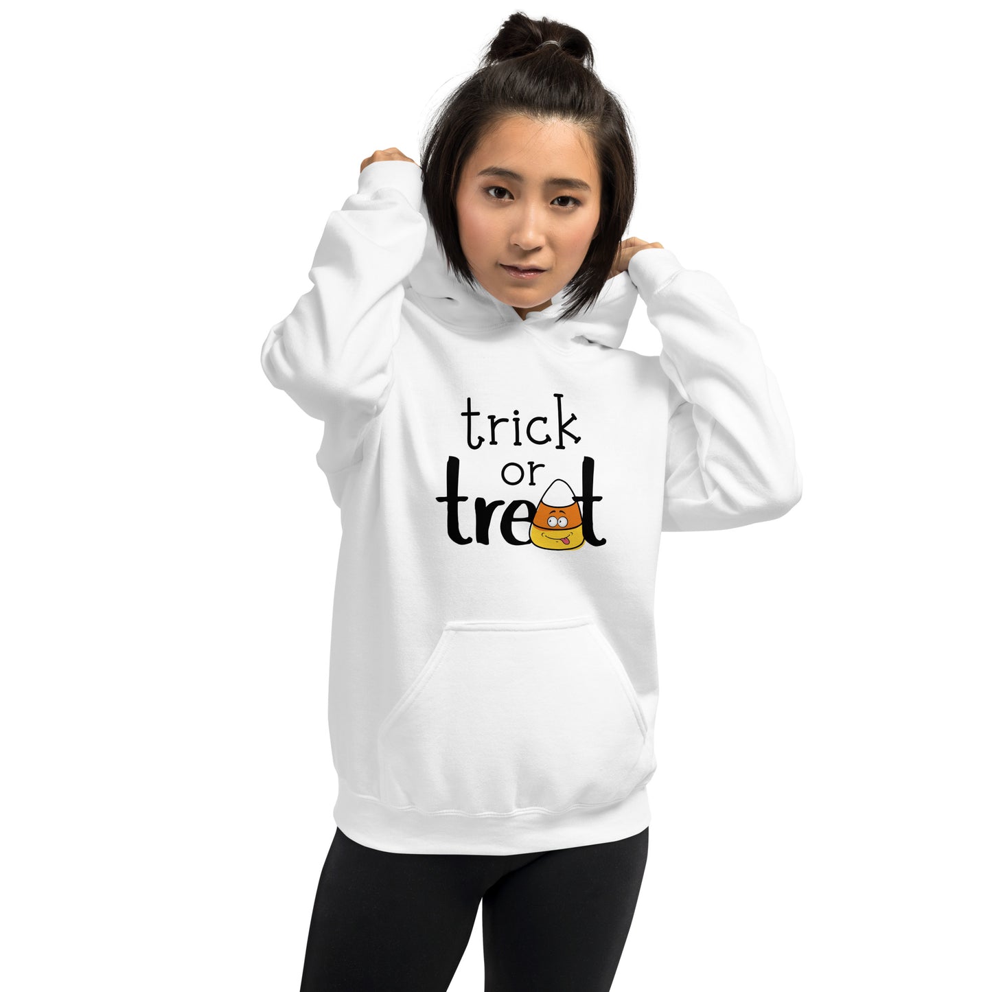 Trick or Treat candy corn Unisex Hoodie