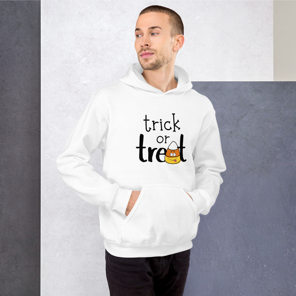 Trick or Treat candy corn Unisex Hoodie