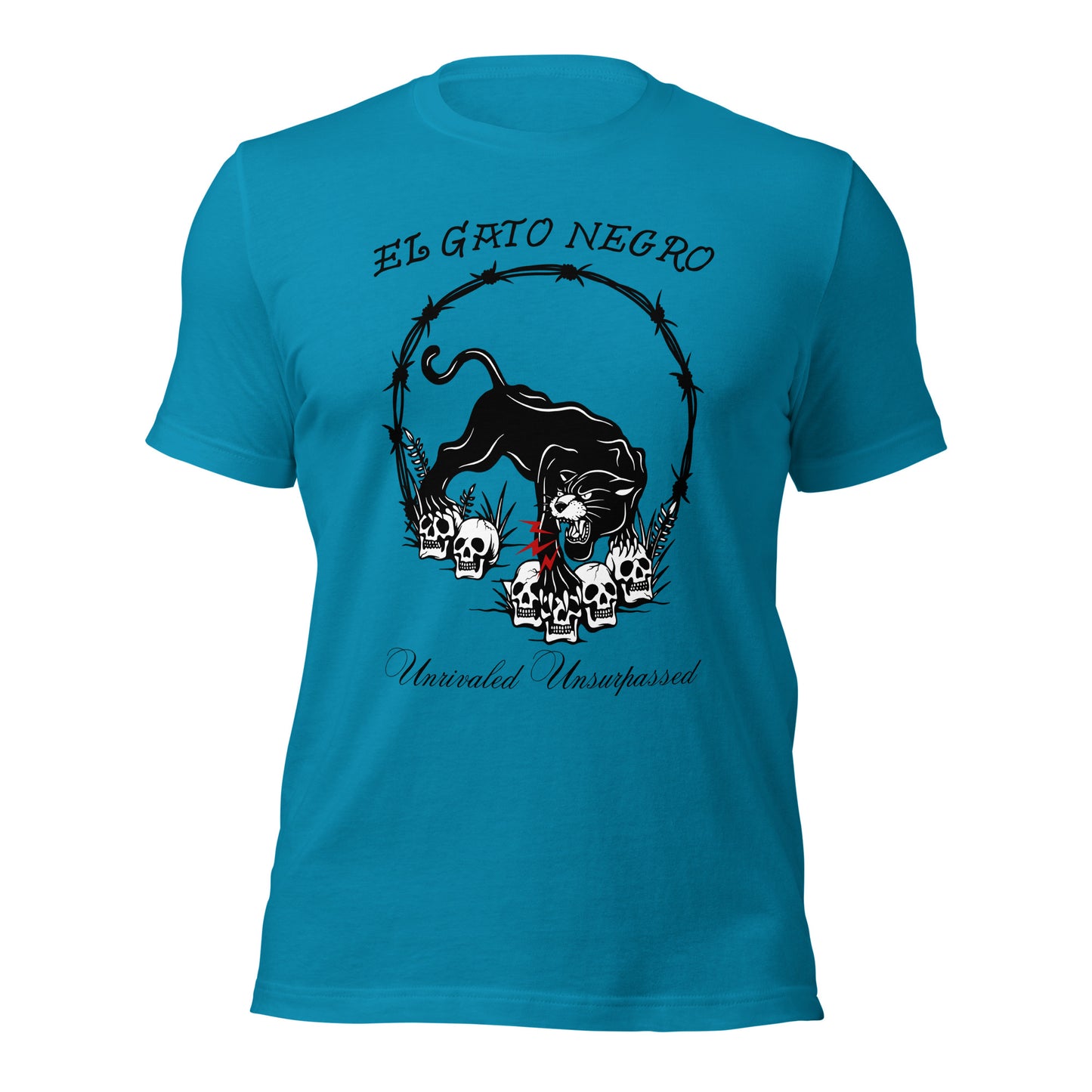 El Gato Negro - Unrivaled Unsurpassed Unisex t-shirt