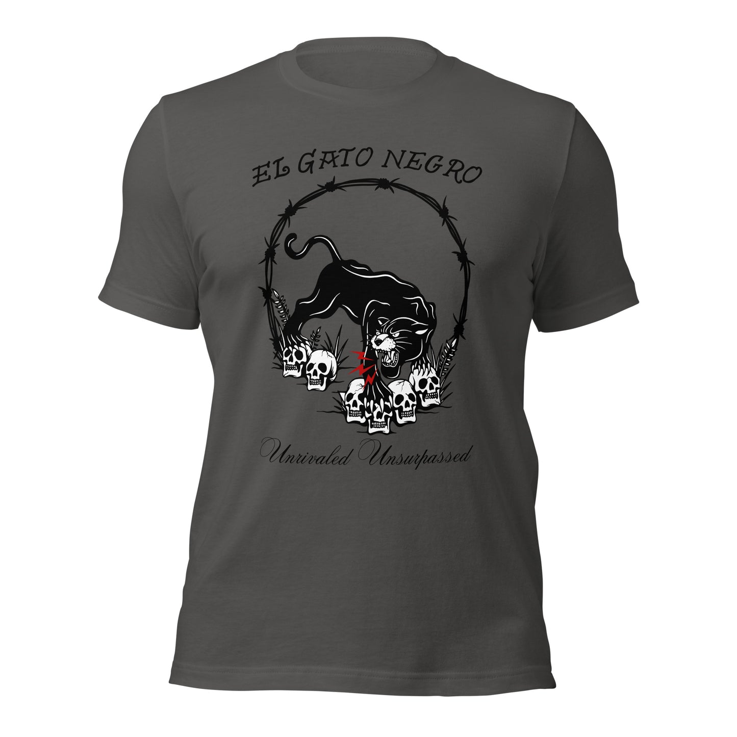 El Gato Negro - Unrivaled Unsurpassed Unisex t-shirt