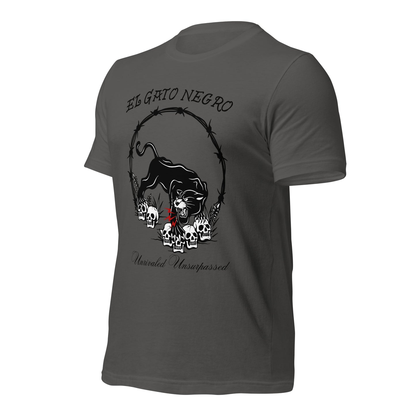 El Gato Negro - Unrivaled Unsurpassed Unisex t-shirt