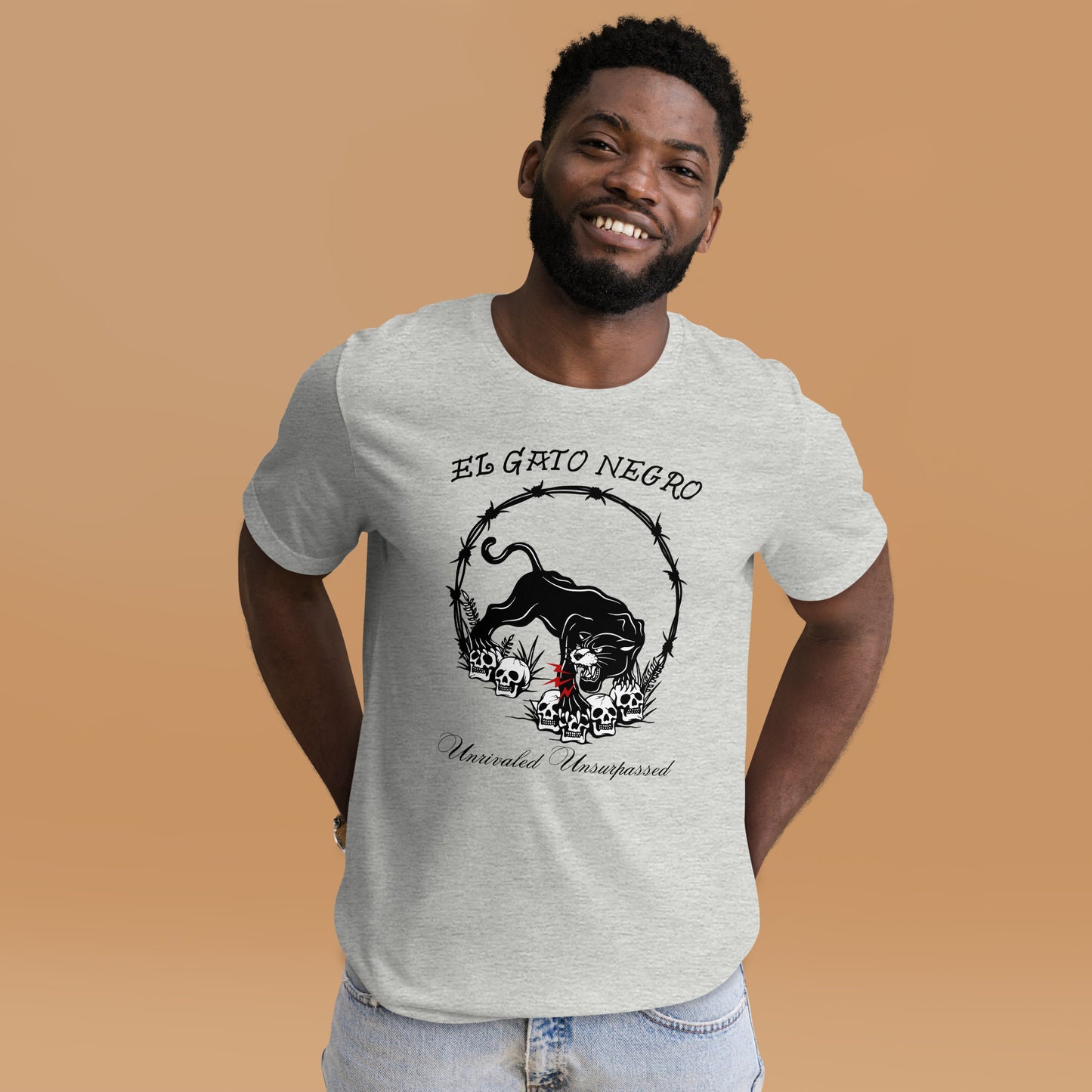 El Gato Negro - Unrivaled Unsurpassed Unisex t-shirt