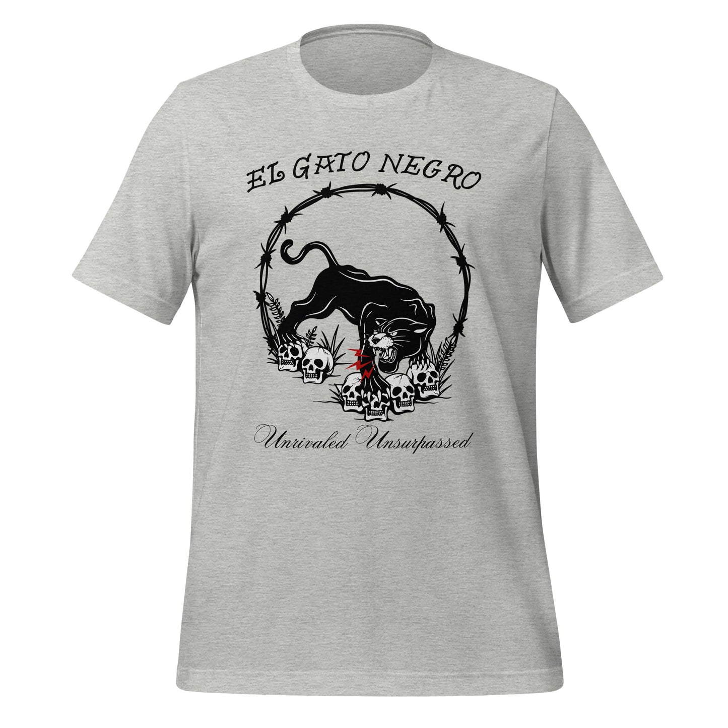 El Gato Negro - Unrivaled Unsurpassed Unisex t-shirt