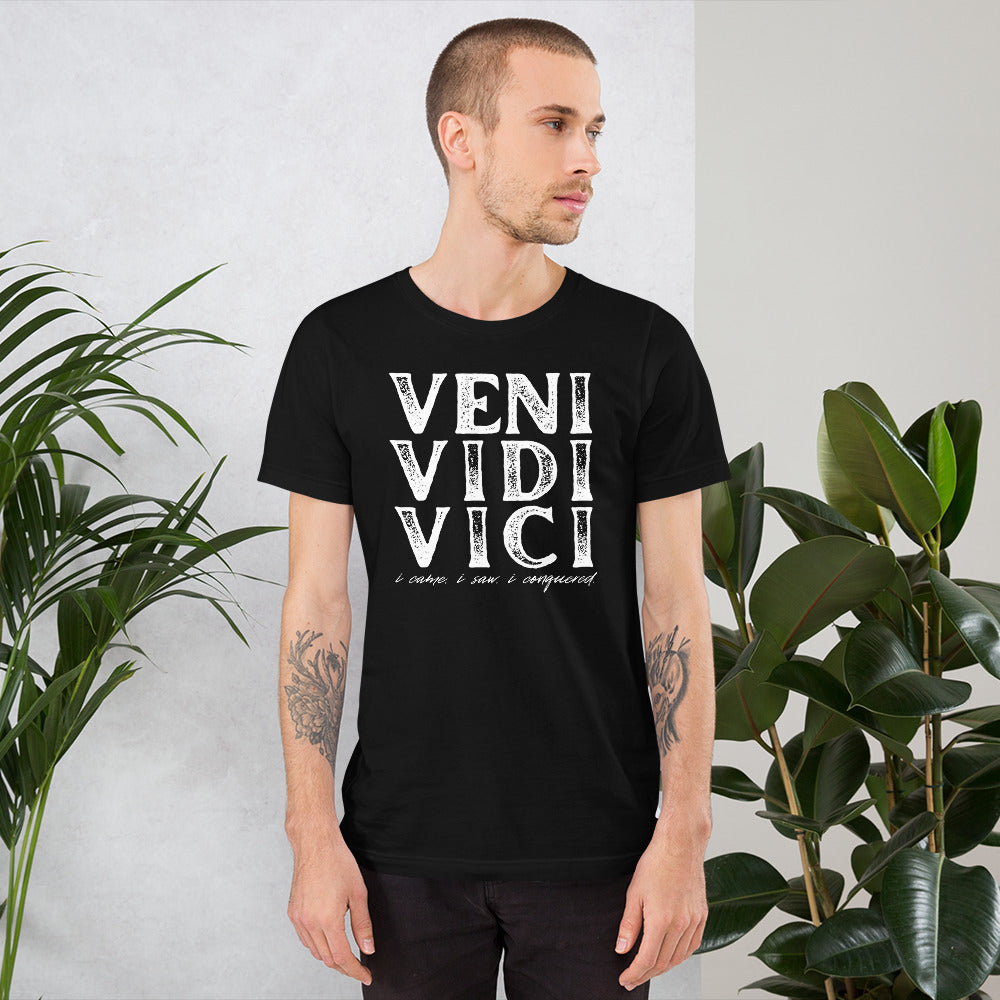 VENI VIDI VICI Unisex t-shirt