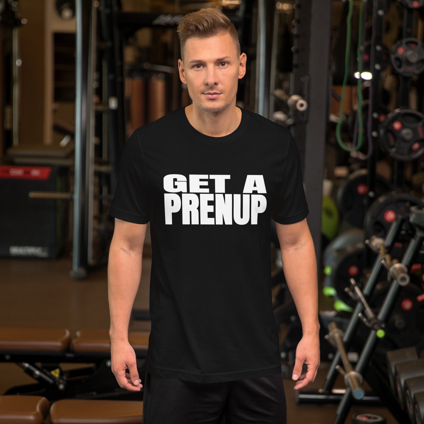 GET A PRENUP Unisex t-shirt