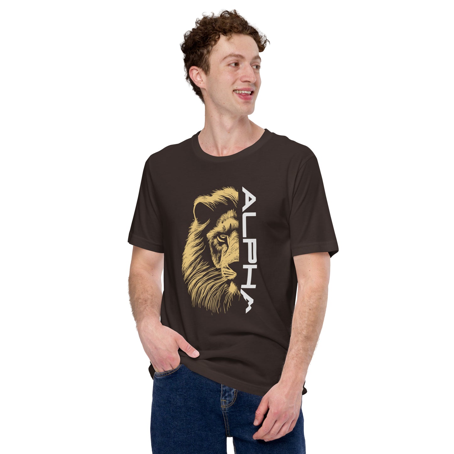 ALPHA MALE LION KING Unisex t-shirt