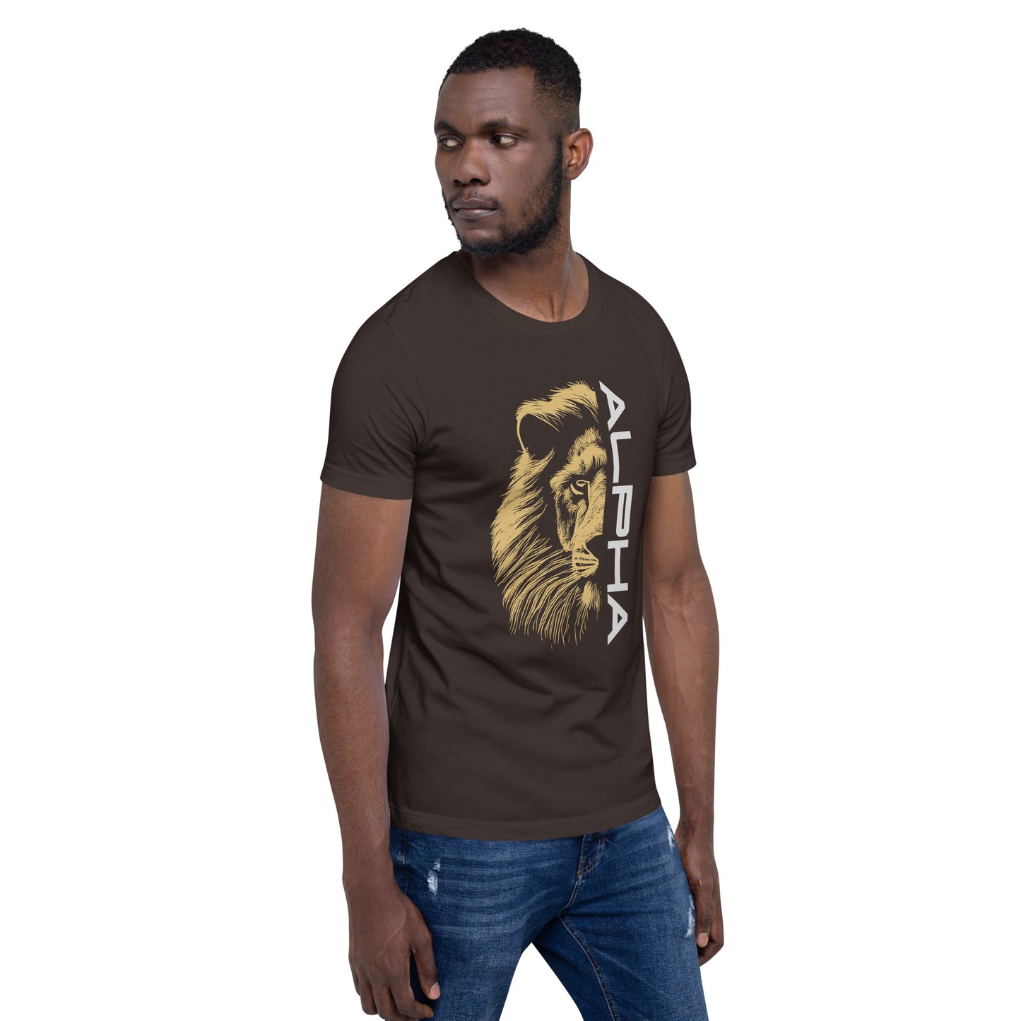 ALPHA MALE LION KING Unisex t-shirt