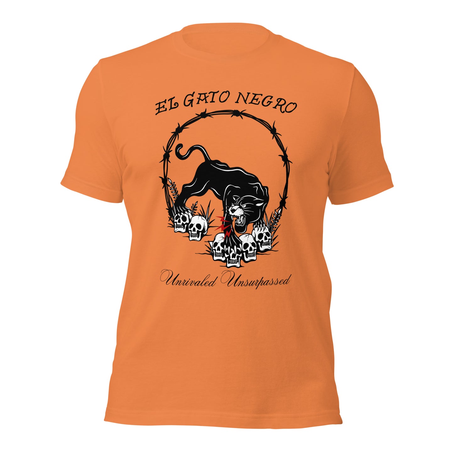 El Gato Negro - Unrivaled Unsurpassed Unisex t-shirt