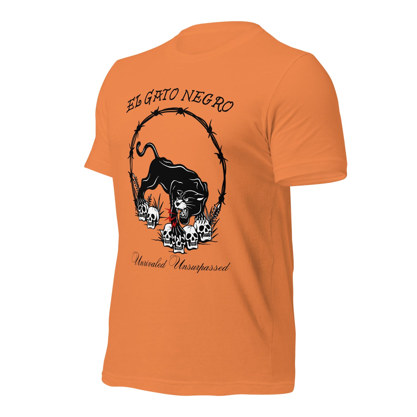 El Gato Negro - Unrivaled Unsurpassed Unisex t-shirt