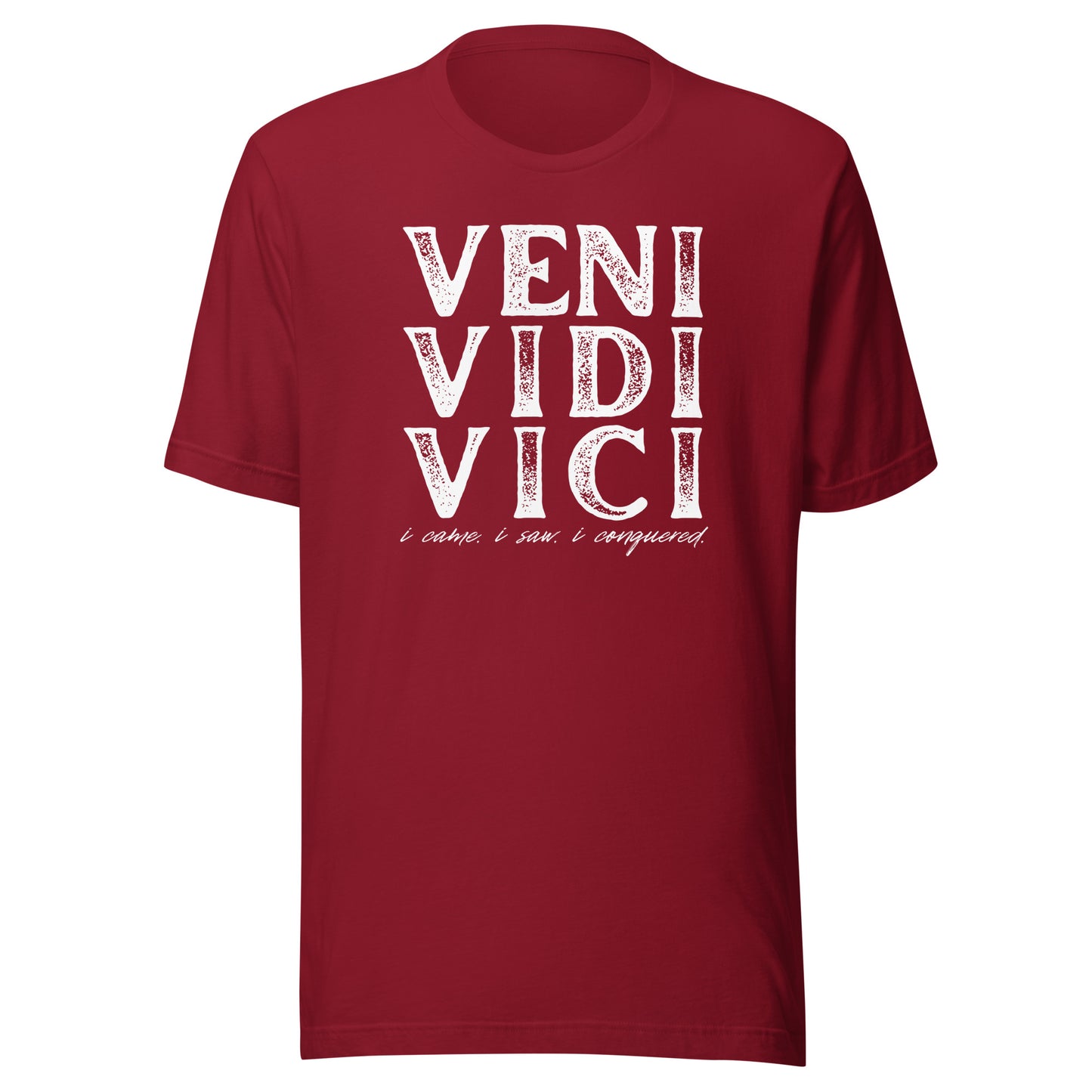 VENI VIDI VICI Unisex t-shirt