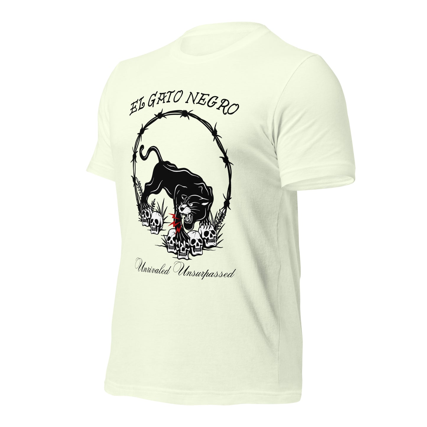 El Gato Negro - Unrivaled Unsurpassed Unisex t-shirt