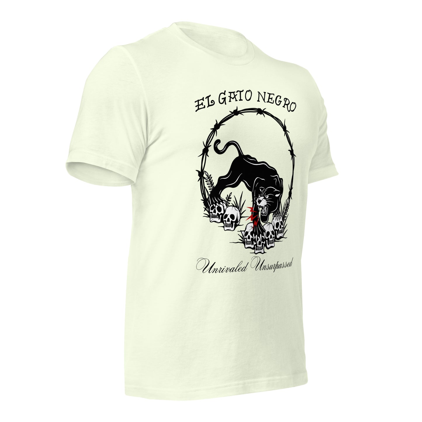 El Gato Negro - Unrivaled Unsurpassed Unisex t-shirt