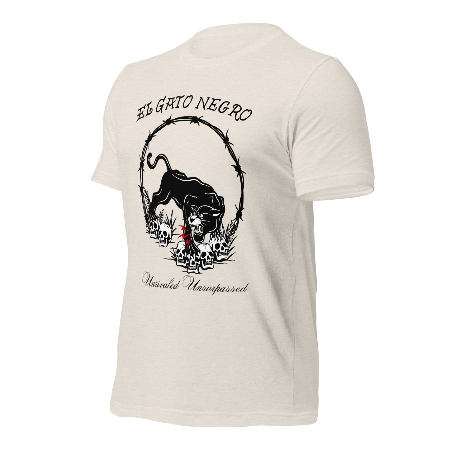 El Gato Negro - Unrivaled Unsurpassed Unisex t-shirt