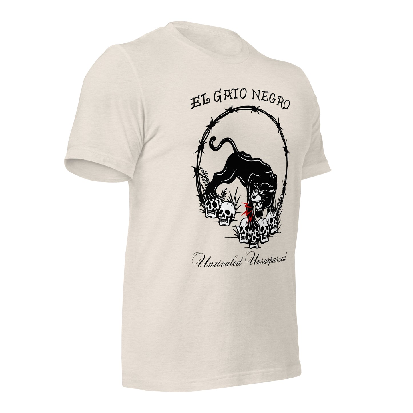 El Gato Negro - Unrivaled Unsurpassed Unisex t-shirt