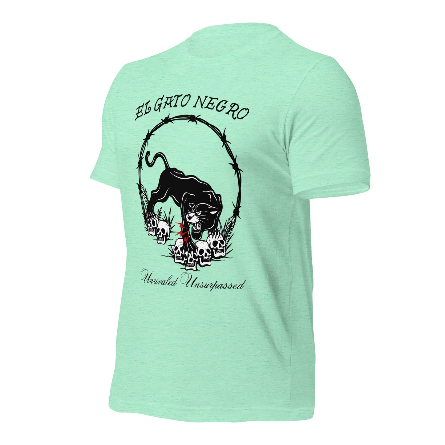 El Gato Negro - Unrivaled Unsurpassed Unisex t-shirt