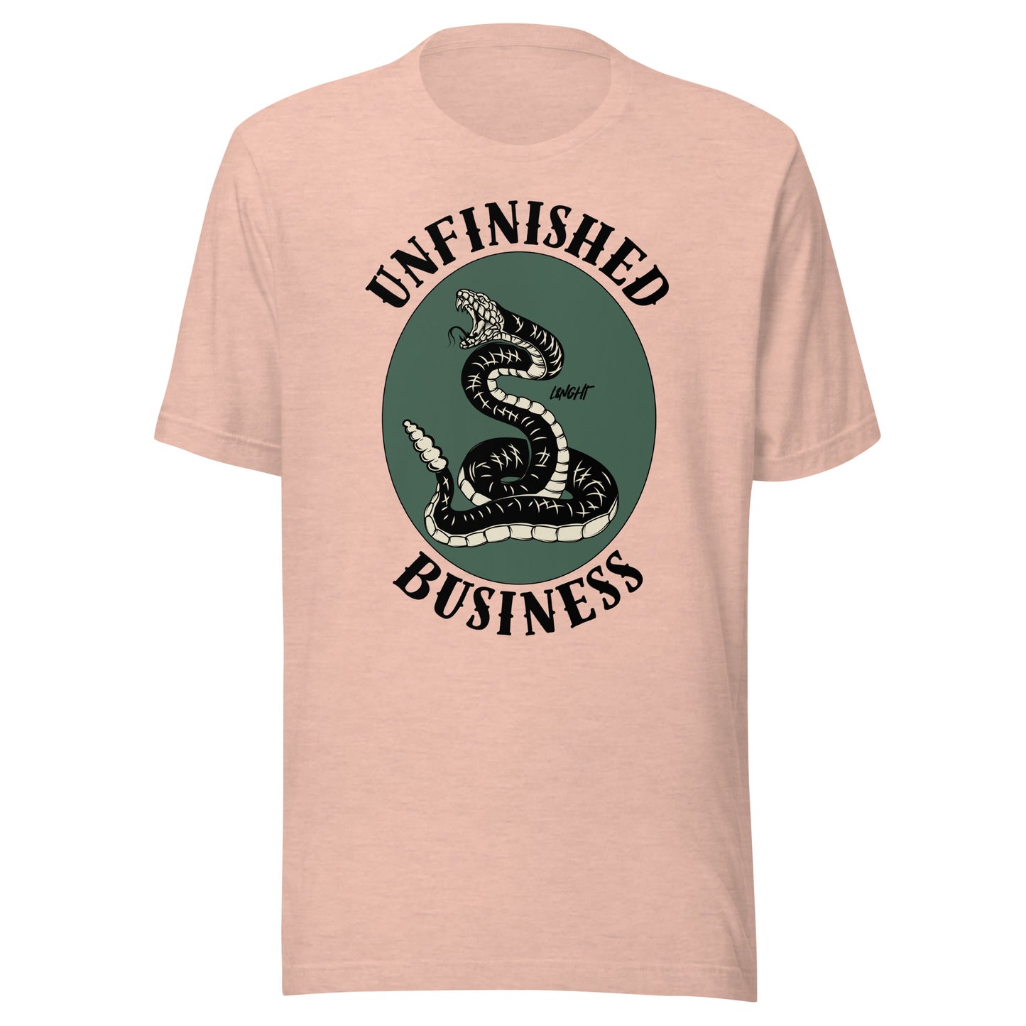 Unfinished Business Rattlesnake Unisex t-shirt