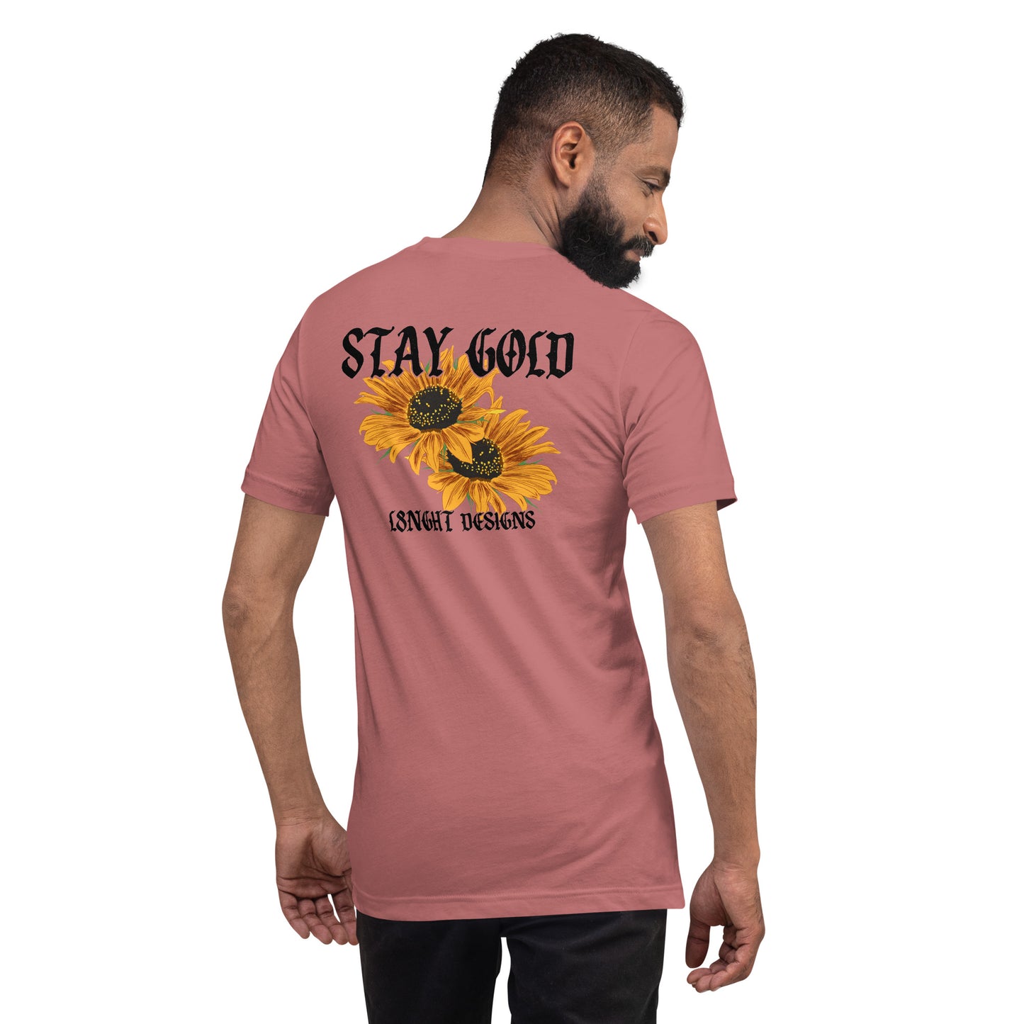 Stay Gold Sunflowers Unisex t-shirt