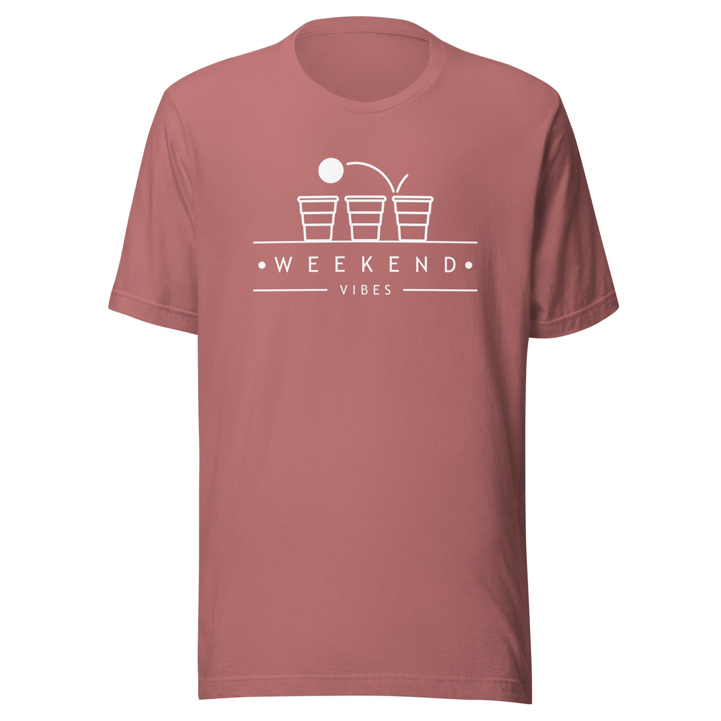 Beer Pong Weekend Vibes Unisex t-shirt