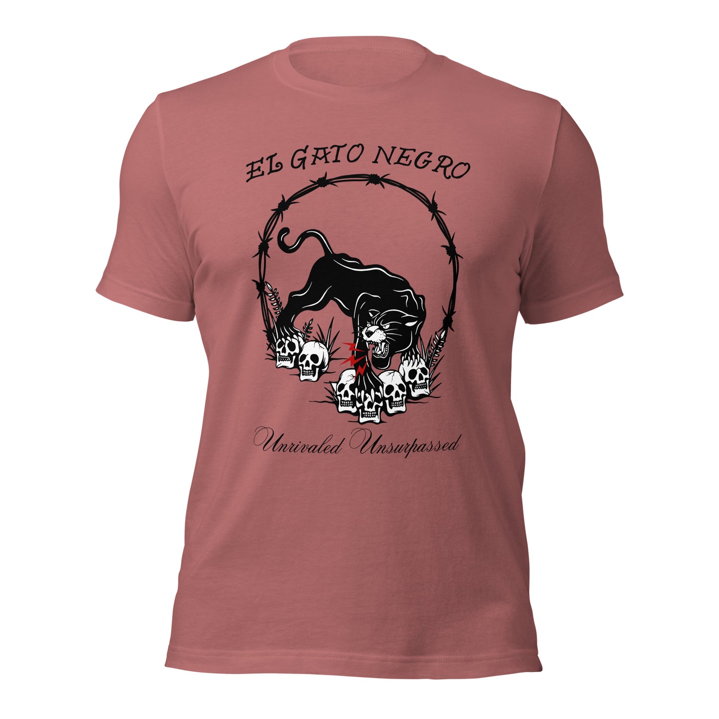 El Gato Negro - Unrivaled Unsurpassed Unisex t-shirt