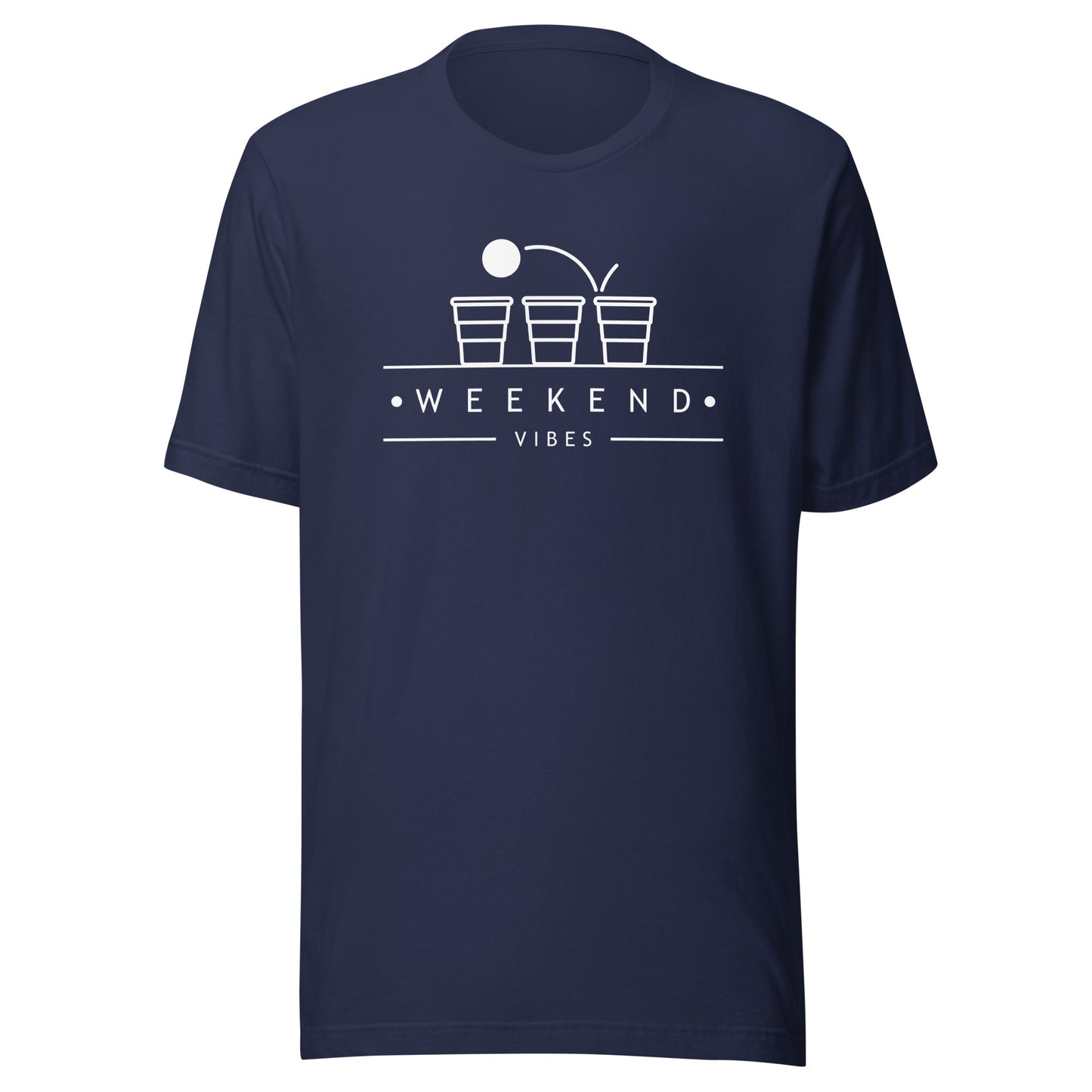 Beer Pong Weekend Vibes Unisex t-shirt