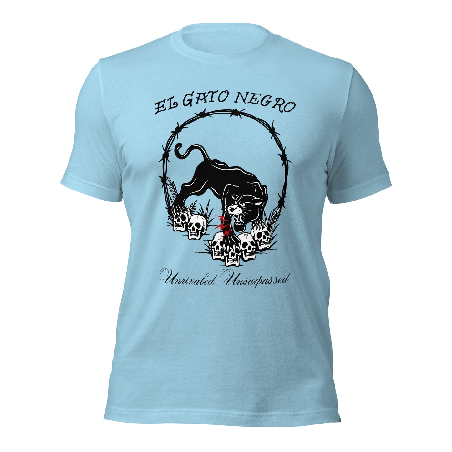 El Gato Negro - Unrivaled Unsurpassed Unisex t-shirt