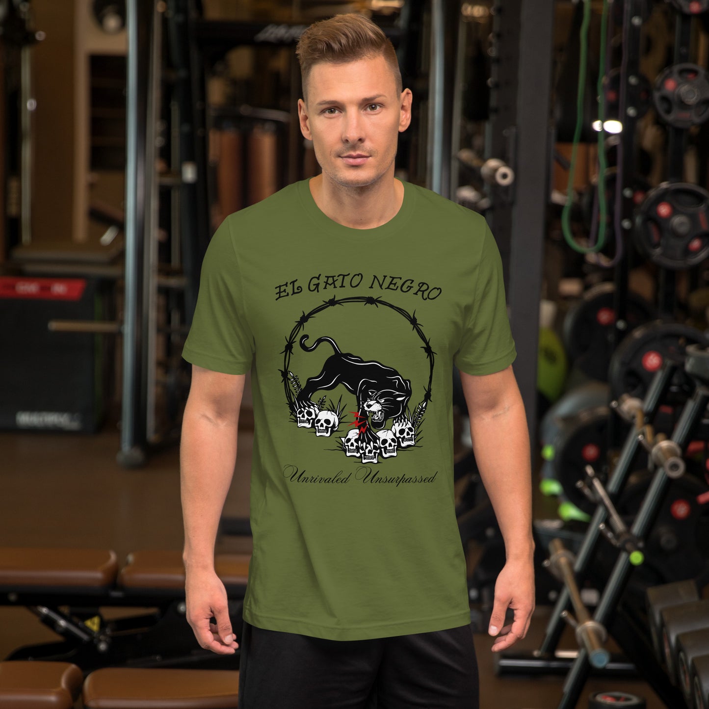 El Gato Negro - Unrivaled Unsurpassed Unisex t-shirt