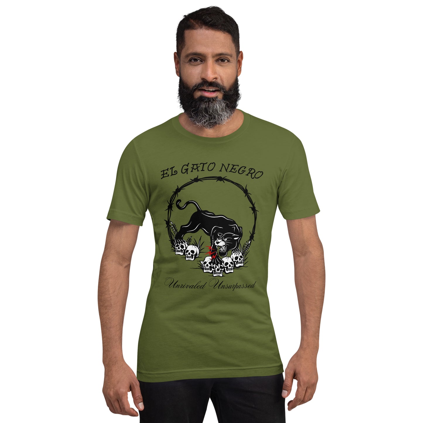 El Gato Negro - Unrivaled Unsurpassed Unisex t-shirt