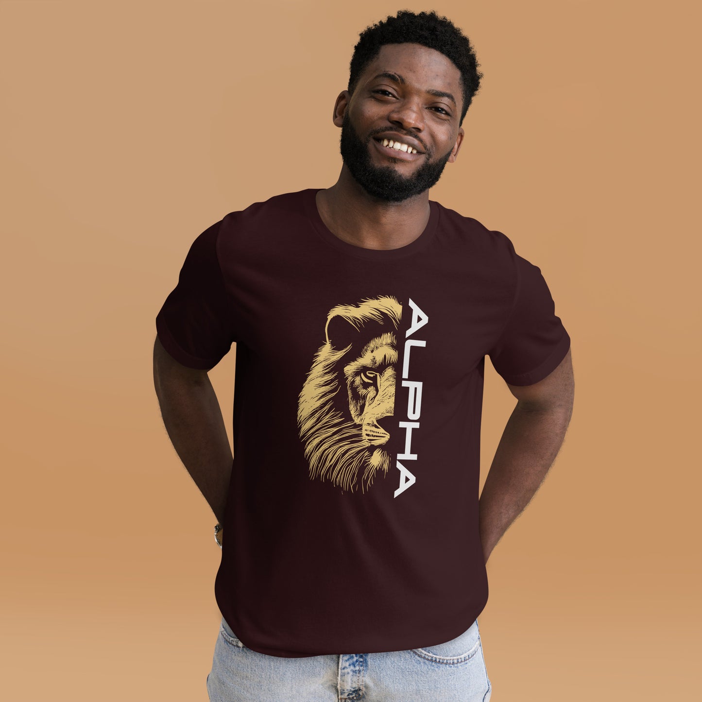 ALPHA MALE LION KING Unisex t-shirt