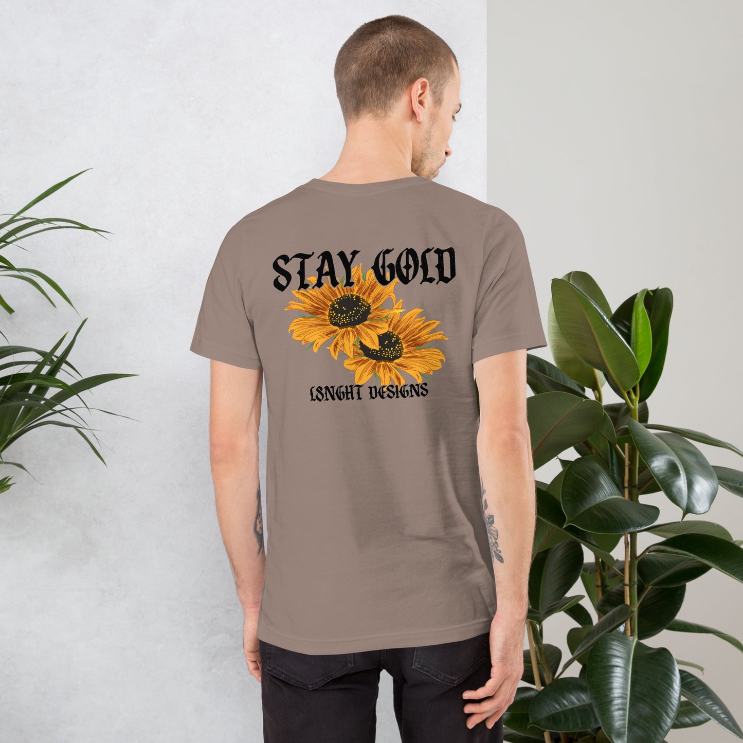 Stay Gold Sunflowers Unisex t-shirt