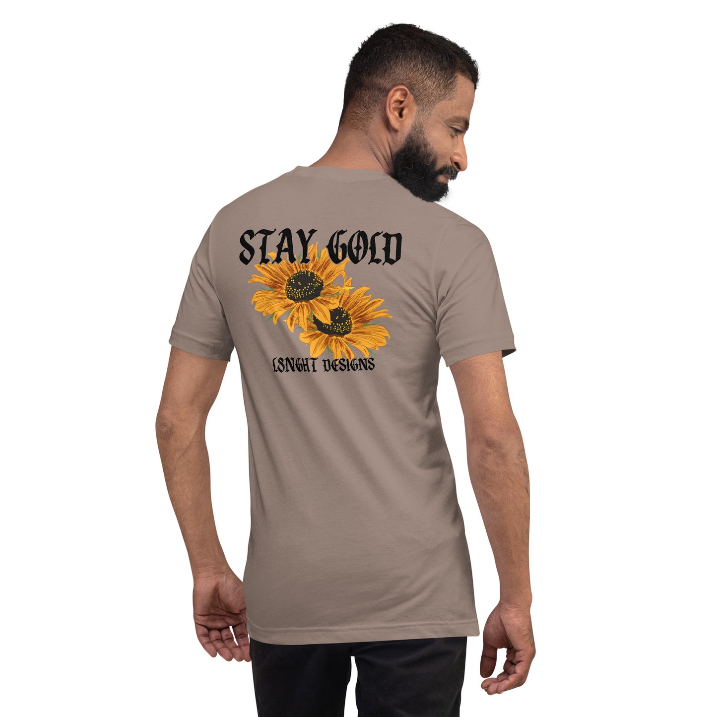 Stay Gold Sunflowers Unisex t-shirt