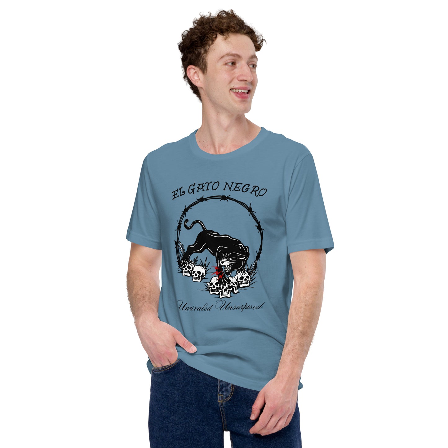 El Gato Negro - Unrivaled Unsurpassed Unisex t-shirt