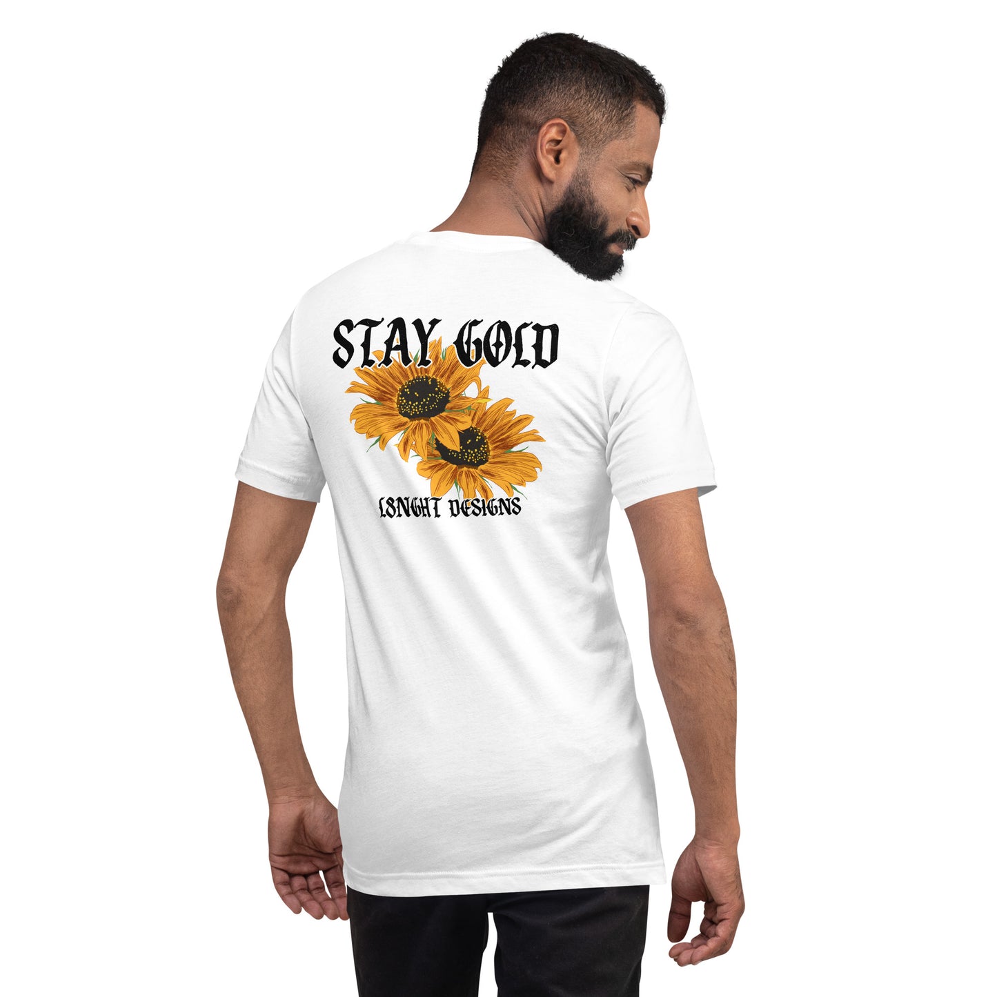 Stay Gold Sunflowers Unisex t-shirt