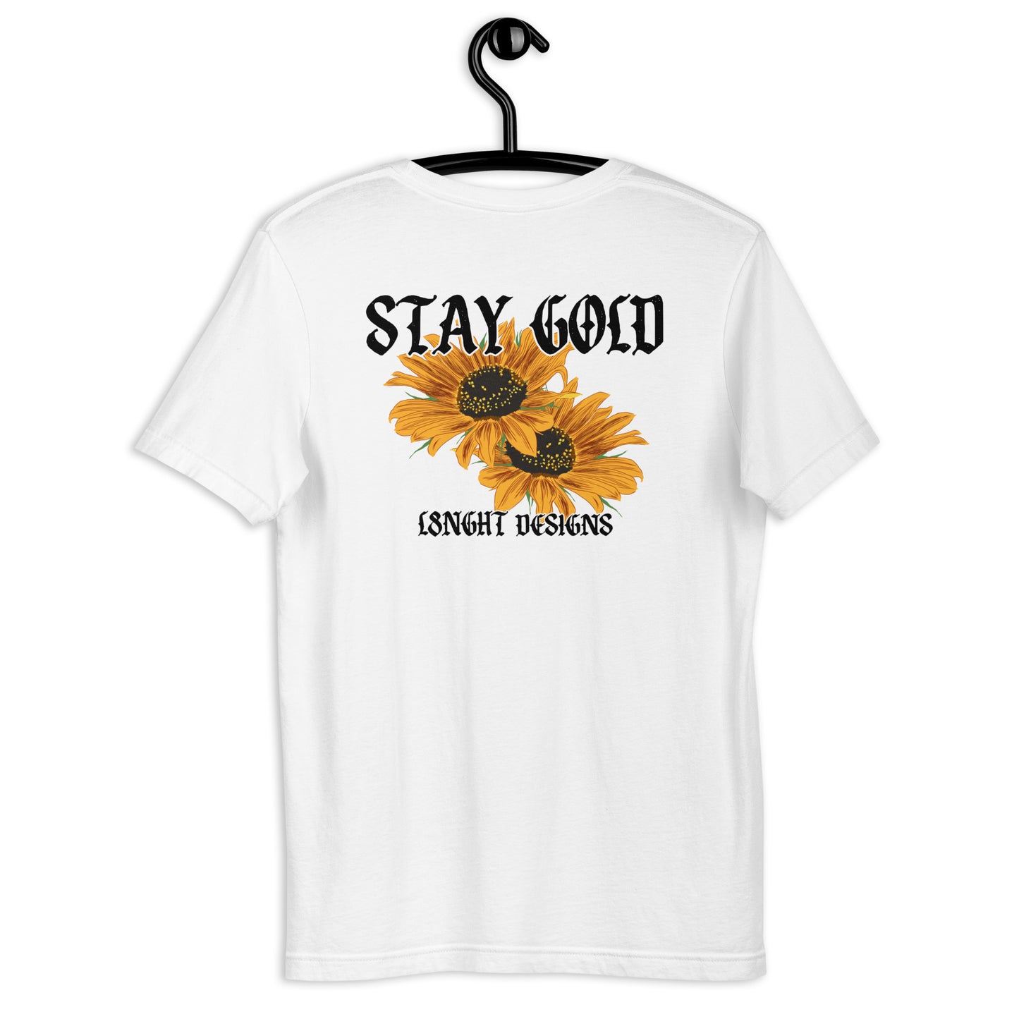 Stay Gold Sunflowers Unisex t-shirt