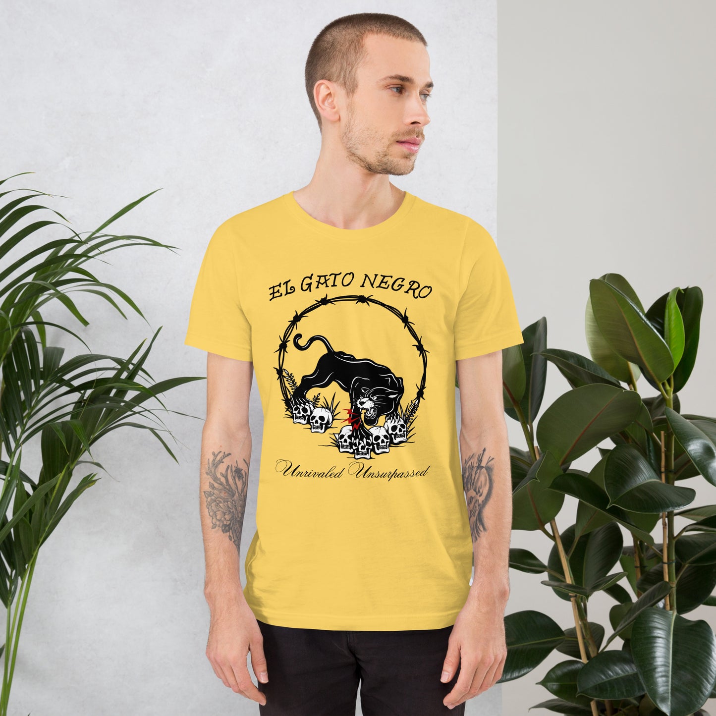 El Gato Negro - Unrivaled Unsurpassed Unisex t-shirt