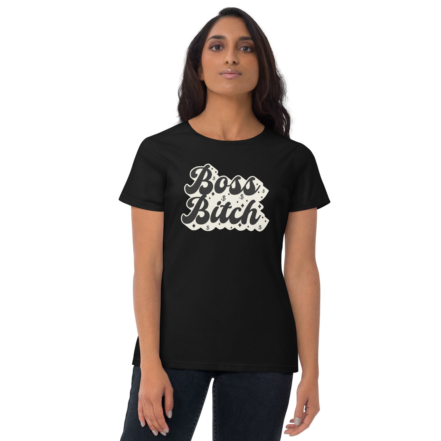 BOSS BITCH Women's short sleeve t-shirt