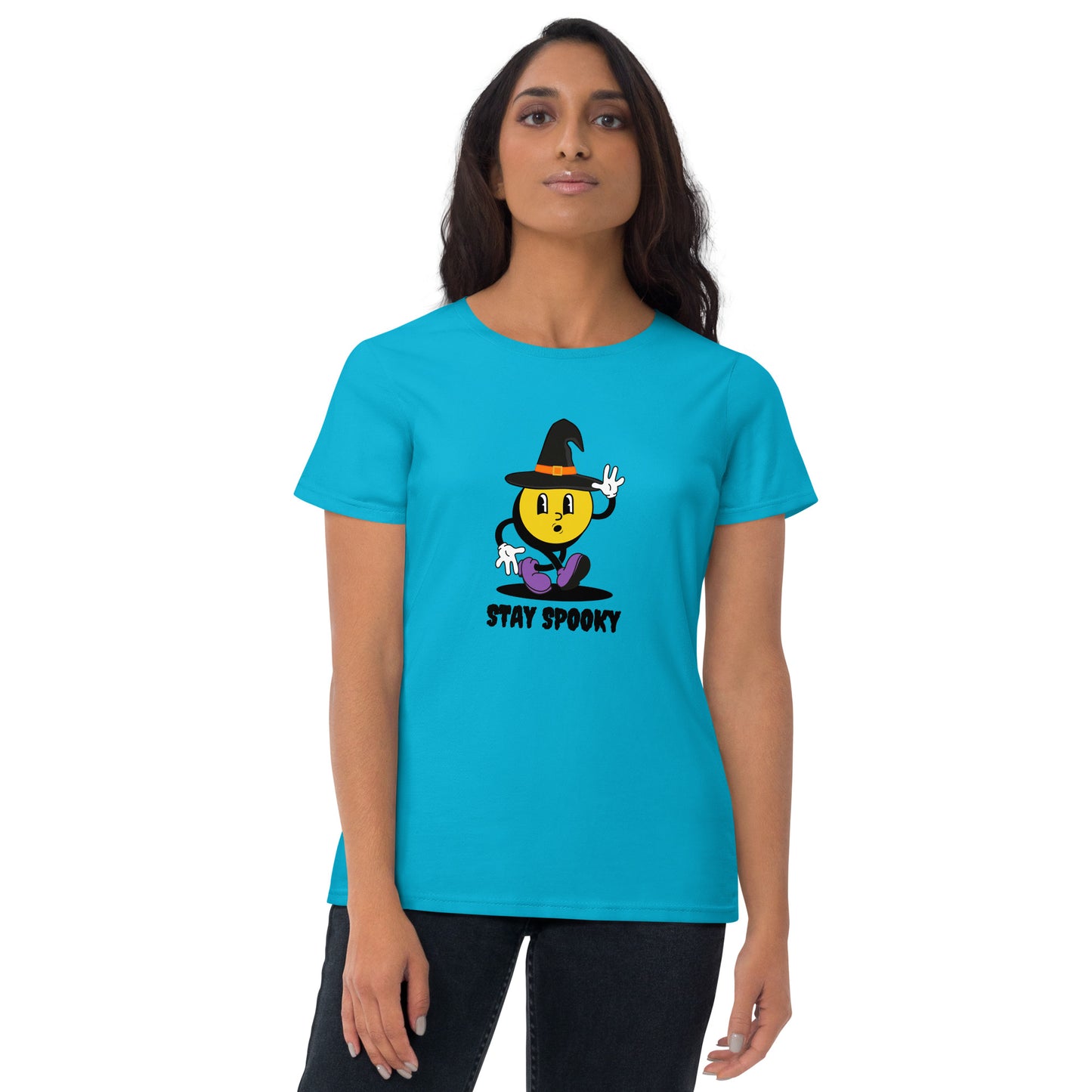 Stay Spooky Smiley Women's short sleeve t-shirt