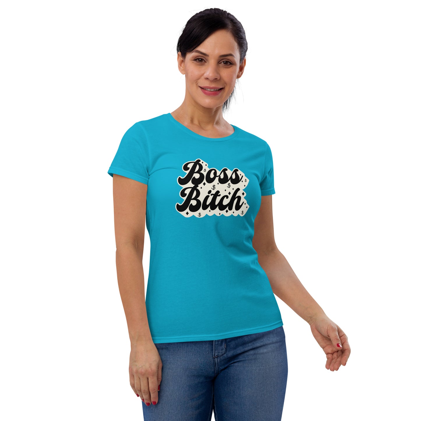 BOSS BITCH Women's short sleeve t-shirt