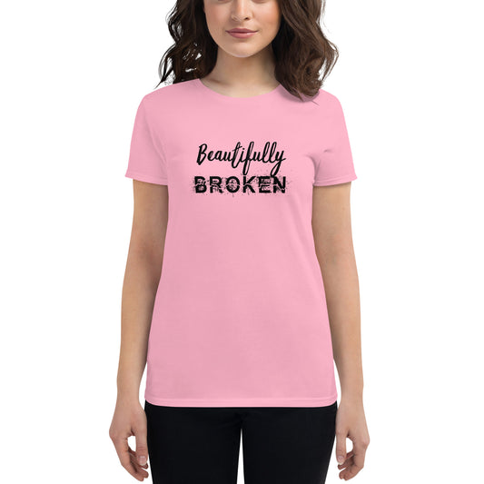 Beautifully BROKEN Women's short sleeve t-shirt