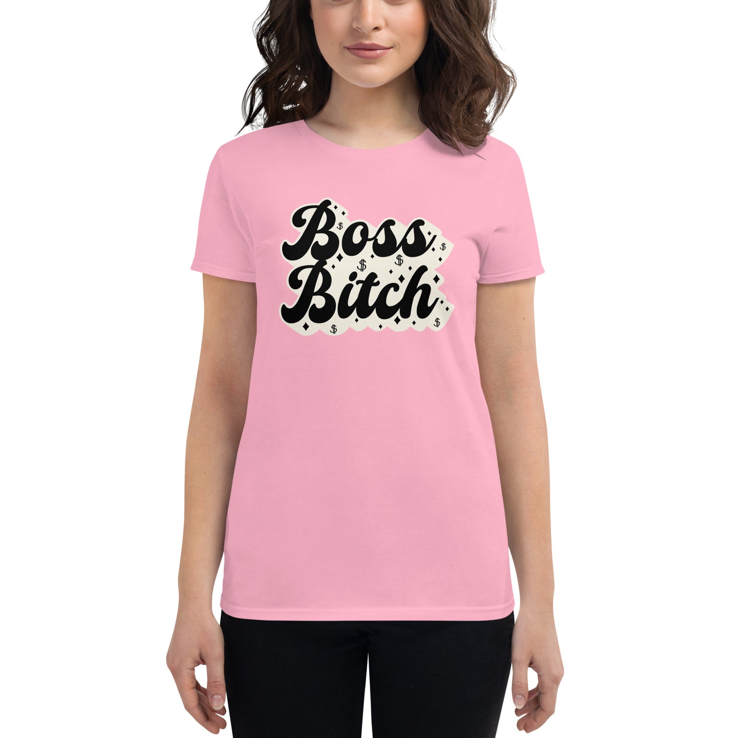 BOSS BITCH Women's short sleeve t-shirt