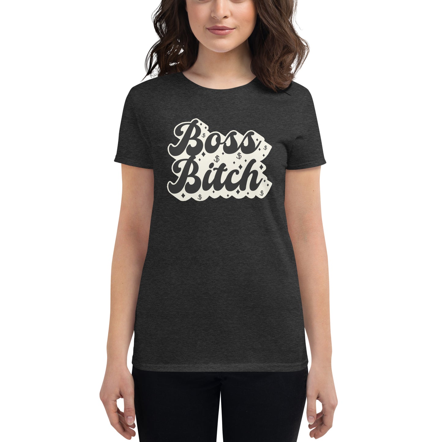 BOSS BITCH Women's short sleeve t-shirt