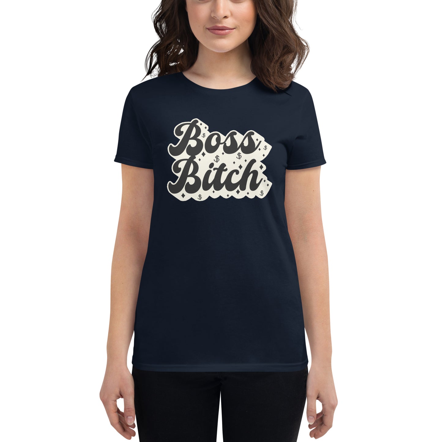 BOSS BITCH Women's short sleeve t-shirt