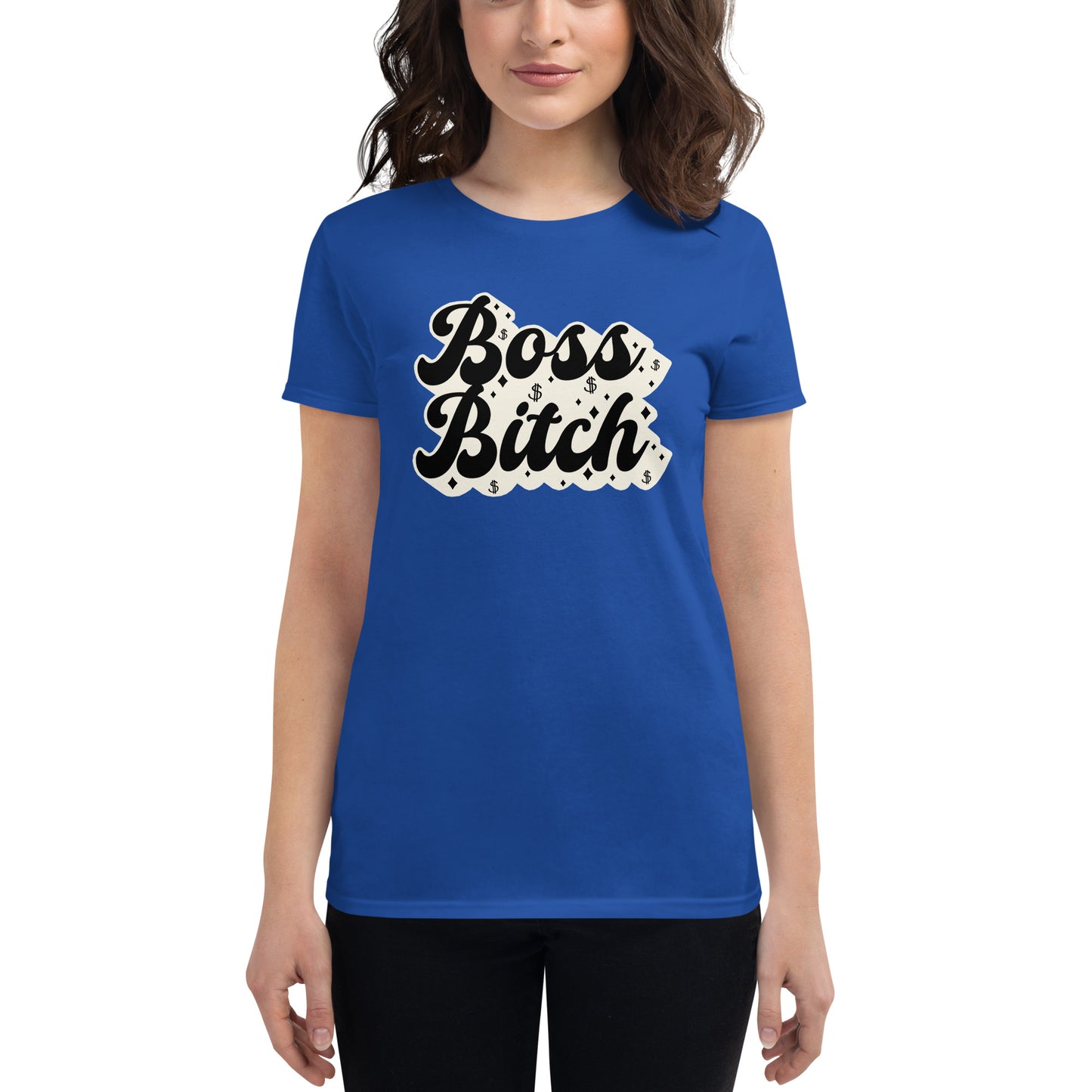 BOSS BITCH Women's short sleeve t-shirt