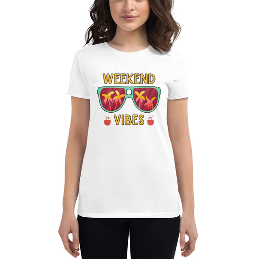 Weekend Vibes Paradise Sunglasses Women's short sleeve t-shirt