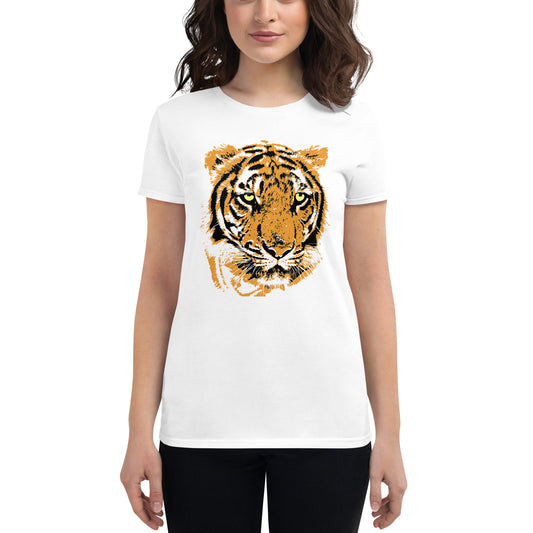 Gentle Beast Tiger Women's short sleeve t-shirt