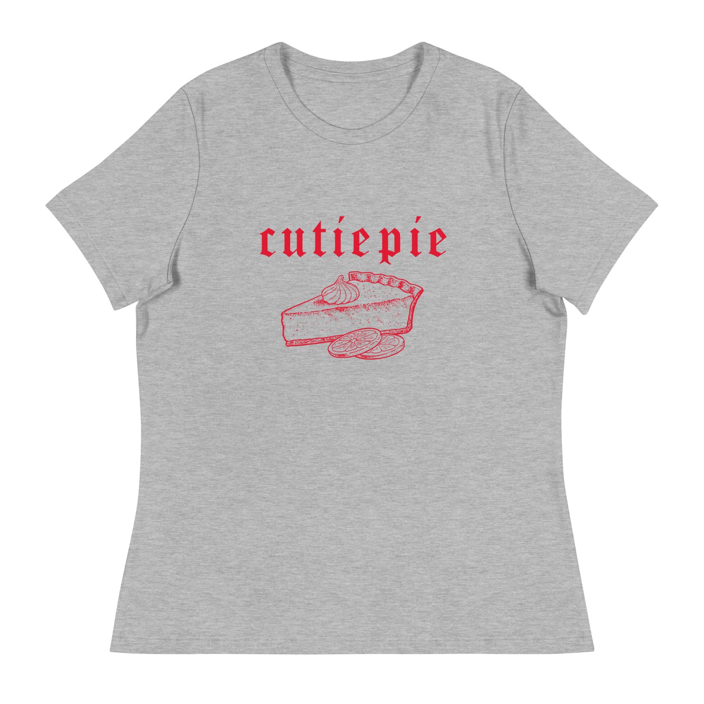 Cutie Pie Slice Women's Relaxed T-Shirt