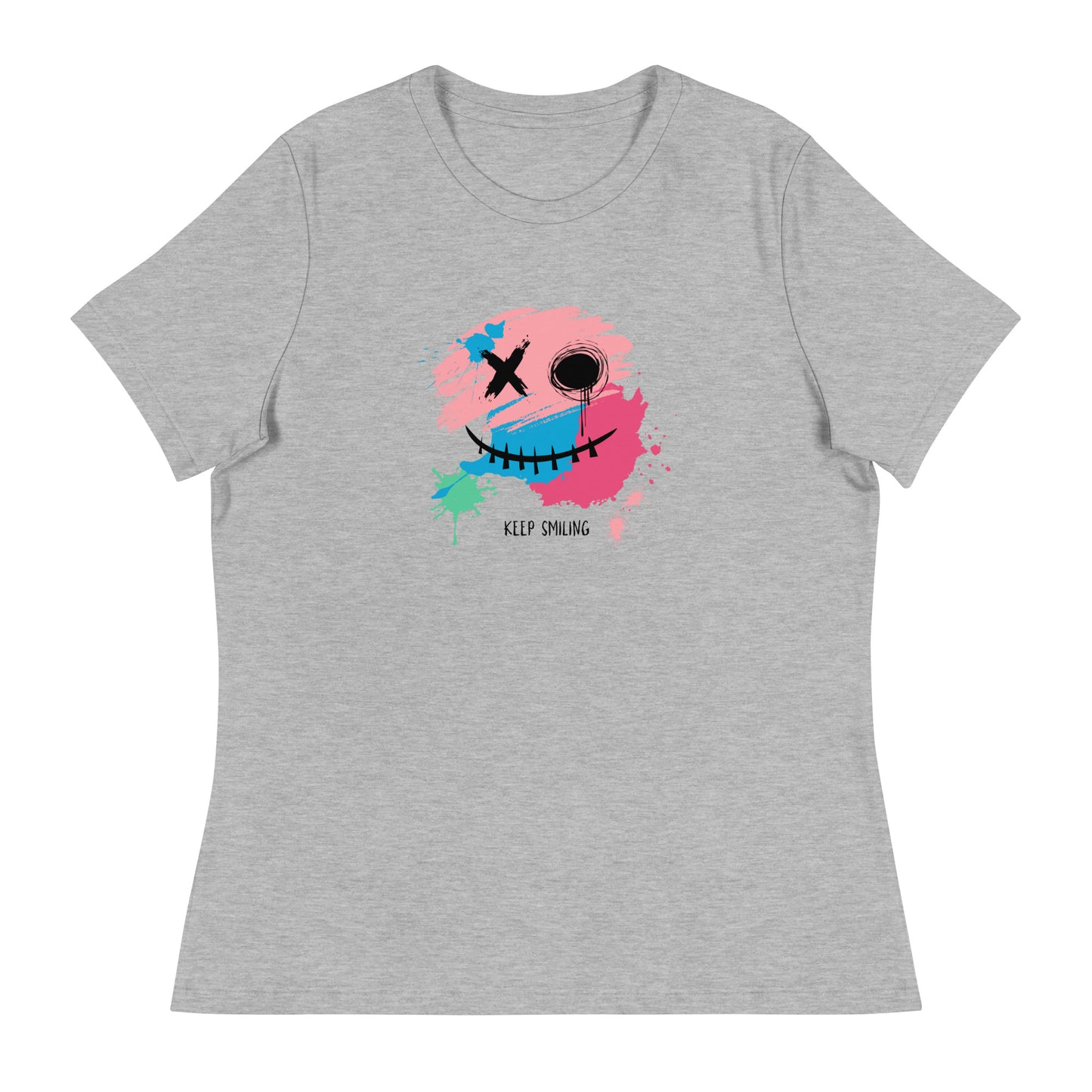 Keep Smiling Women's Relaxed T-Shirt