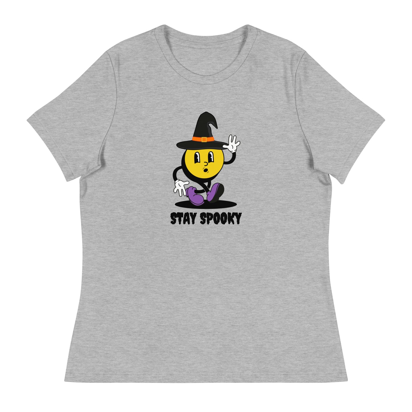 Stay Spooky Smiley Women's Relaxed T-Shirt